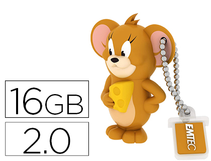 [E144454] MEMORIA USB EMTEC FLASH 16 GB 2.0 JERRY