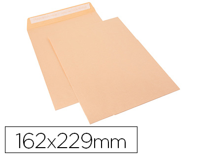 [CC-5] SOBRE SAM BOLSA CELULOSA CHAMOIX 85 GR TIRA DE SILICONA 162X229 MM TIRA SILICONA CAJA 250 UNIDADES