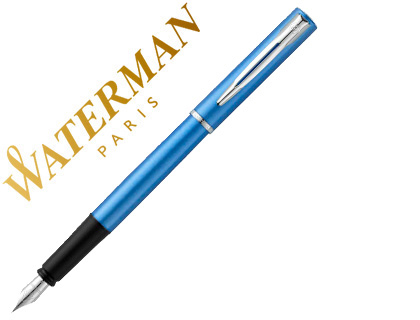 [2068195] PLUMA WATERMAN ALLURE LACA AZUL EN ESTUCHE DE REGALO