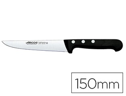 [2813] CUCHILLO COCINA ARCOS UNIVERSAL HOJA DE ACERO INOXIDABLE 150 MM