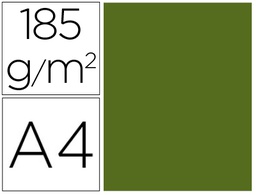 [C400108144] CARTULINA GUARRO DIN A4 VERDE SAFARI 185 GR PAQUETE DE 50 H