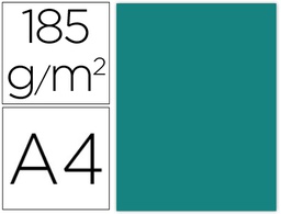 [C400108142] CARTULINA GUARRO DIN A4 VERDE MENTA 185 GR PAQUETE DE 50 H