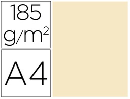 [C400108016] CARTULINA GUARRO DIN A4 CARNE 185 GR PAQUETE DE 50 H