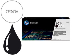 [CE340A] TONER HP 651A LASERJET MFP M775DN / M775F / M775Z / M775Z NEGRO 13.500 PAGINAS