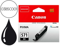 [0385C001] INK-JET CANON CLI-571 PIXMA MG6852 / TS6050 / TS8050 NEGRO