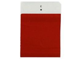 [TYPE E Q-32-34 ROJ] FOTOLITO X'STAMPER QUIX PARA SELLO Q-32 Y Q34 ROJO