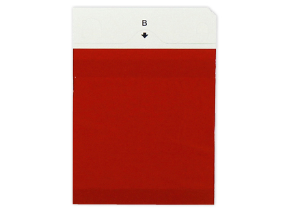 [TYPE B Q-04 ROJ] FOTOLITO X'STAMPER QUIX PARA SELLO Q-04 ROJO