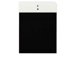 [TYPE B Q-04 NEG] FOTOLITO X'STAMPER QUIX PARA SELLO Q-04 NEGRO