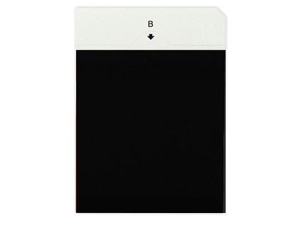 [TYPE B Q-04 NEG] FOTOLITO X'STAMPER QUIX PARA SELLO Q-04 NEGRO