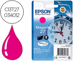 [C13T27034012] INK-JET EPSON 27 WF-3620 / 711 0/ 7610 / 7620 MAGENTA 300 PAG