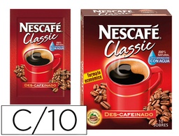 [422087] CAFE NESCAFE NATURAL MONODOSIS CAJA DE 10 SOBRES