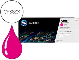 [CF363X] TONER HP COLOR LASERJET ENTREPRISE M552 / M553 / M577 MAGENTA 9500 PAGINAS