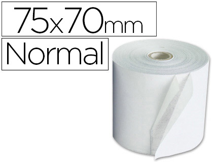 [2907] ROLO BRANCO Q-CONNECT ELECTRA 75X70X11MM 60 GRS
