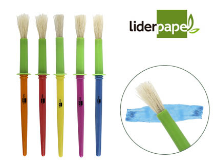 [PI15] PINCELES ESCOLARES LIDERPAPEL MEDIANO