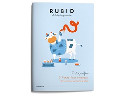 [ORT1] CUADERNO RUBIO ORTOGRAFIA 6-7 AÑOS PARA EMPEZARÁ