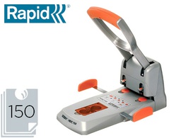 [23000600] TALADRADOR RAPID HDC150 SUPREME METALICO/ABS PLATA/NARANJA CAPACIDAD 150 HOJAS