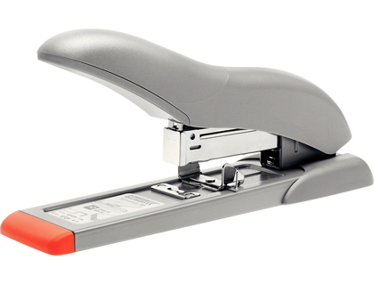 [21281405] GRAPADORA RAPID FASHION HD70 PLATA/NARANJA CAPACIDAD 70 HOJAS USA GRAPAS 9/8-10 Y 23/8-10