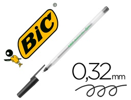 [8932392] BOLIGRAFO BIC ECOLUTIONS ROUND STIC NEGRO