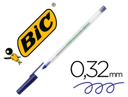 [8932402] BOLIGRAFO BIC ECOLUTIONS ROUND STIC AZUL