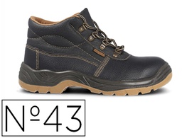 [SM5066 NE/43] BOTA DE SEGURIDAD PAREDES S3 NEGRO TALLA 43