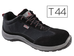 [ASTISPNO44] ZAPATOS DE SEGURIDAD DELTAPLUS ASTI PIEL DE SERRAJE AFELPADO SUELA DE COMPOSITE NEGRO TALLA 44