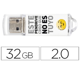 [TEC4007-32] MEMORIA USB TECHONETECH FLASH DRIVE 32 GB 2.0 NO ES TUYO