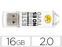 [TEC4007-16] MEMORIA USB TECHONETECH FLASH DRIVE 16 GB 2.0 NO ES TUYO