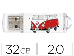 [TEC4004-32] MEMORIA USB TECHONETECH FLASH DRIVE 32 GB 2.0 CAMPER VAN-VAN