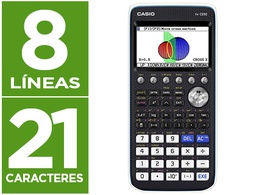 [FX-CG50] CALCULADORA CASIO FX-CG50 CIENTIFICA GRAFICA 8 LINEAS 21 CARACTERES PANTALLA COLOR 3D MEMORIA 16 MB CONEXION USB