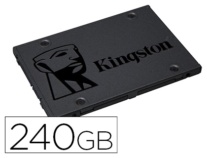 [SA400S37/240G] DISCO DURO SSD KINGSTON 2,5\" INTERNO SA400S37 240 GB