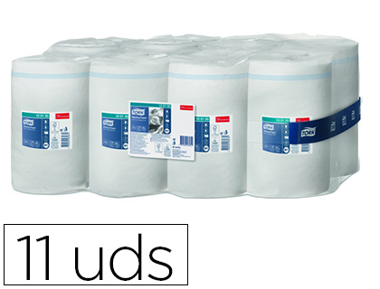 [100130] PAPEL SECAMANOS TORK ANCHO 215 MM LARGO 120 MT 1 CAPA PARA DISPENSADOR M1 PAQUETE DE 11 UNIDADES
