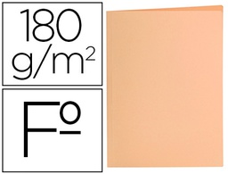 [SC37] SUBCARPETA LIDERPAPEL FOLIO NARANJA PASTEL 180G/M2