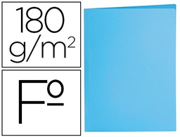 [SC35] SUBCARPETA LIDERPAPEL FOLIO AZUL PASTEL 180G/M2