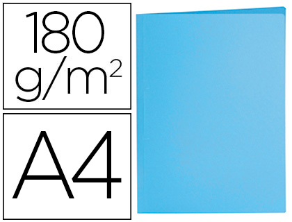 [SC28] SUBCARPETA LIDERPAPEL A4 AZUL PASTEL 180G/M2