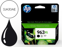 [3JA30AE] INK-JET HP 963 XL OFFICEJET PRO 9010 / 9020 / 9022 / 9023 / 9025 NEGRO 2000 PAGINAS