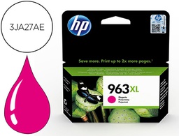 [3JA28AE] INK-JET HP 963 XL OFFICEJET PRO 9010 / 9020 / 9022 / 9023 / 9025 MAGENTA 1600 PAGINAS