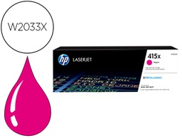 [W2033X] TONER HP 415X LASER COLOR M454 / MFP M479 MAGENTA 6000 PAGINAS