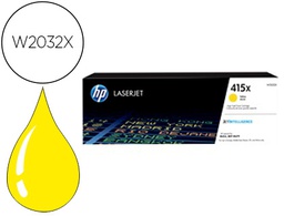 [W2032X] TONER HP 415X LASER COLOR M454 / MFP M479 AMARILLO 6000 PAGINAS