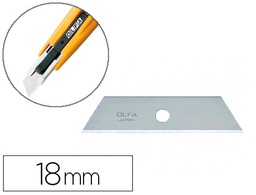 [SKB-2/5B] REPUESTO CUCHILLA CUTER OLFA ANCHO 18 MM PARA CUTER SK-4 BLISTER DE 5 UNIDADES