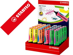 [75/30-1] ROTULADOR STABILO BOSS SPLASH 75 EXPOSITOR SOBREMESA DE 30 UNIDADES COLORES SURTIDOS