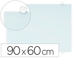 [KF11313] PIZARRA BLANCA Q-CONNECT CRISTAL MAGNETICA MARCO ALUMINIO 90X60 CM