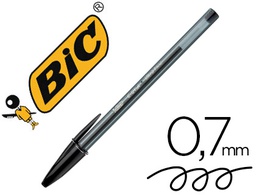 [992603] BOLIGRAFO BIC CRISTAL ULTRAFINE PUNTA FORMA AGUJA 0,7 MM NEGRO