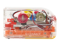 [KF14521] GRAPADORA ELECTRICA Q-CONNECT PLASTICO TRANSPARENTE MECANISMO DE COLORES CAPACIDAD 20 HOJAS USA GRAPAS