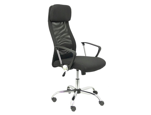 [32DBD840] SILLA DE DIRECCION PYC ESTERAS CON BRAZOS FIJOS REGULABLE EN ALTURA RESPALDO EN MALLA TRANSPIRABLE CON