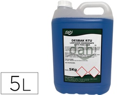 [PCH050] LIMPIADOR BACTERICIDA DESBAKAZUL SIN ACLARADO GARRAFA 5 LITROS