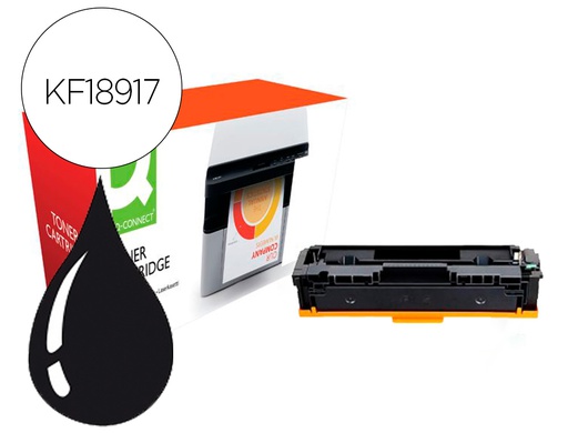 [KF18917] TONER COMPATIBLE Q-CONNECT CANON LBP611K I-SENSYS LBP610 NEGRO ALTO RENDIMIENTO 2800 PAGINAS