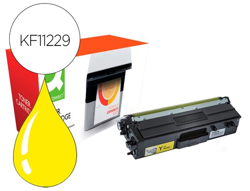 [KF11229] TONER COMPATIBLE Q-CONNECT BROTHER TN910Y HL-L9310 AMARILLO 9000 PAGINAS