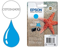 [C13T03A24010] INK-JET EPSON 603XL XP-2100 / 2105 / 3100 / 4100 / WF-2810 / 2830 / 2835 / 2850 CIAN 350 PAGINAS
