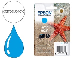 [C13T03U24010] INK-JET EPSON 603 XP-2100 / 2105 / 3100 / 4100 / WF-2810 / 2830 / 2835 / 2850 CIAN 130 PAGINAS