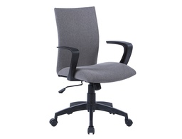 [KF19017] SILLA GIRATORIA Q-CONNECT BASE NYLON REGULABLE EN ALTURA 895+110MM ALTO 580MM ANCHO 550MM PROFUNDIDAD